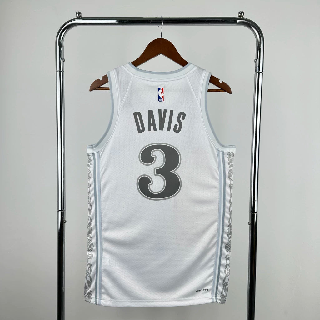 Regata NBA Dallas Mavericks - Branca - DAVIS 3