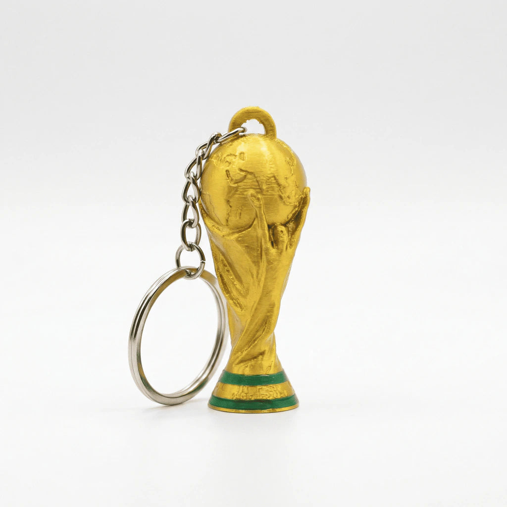 Chaveiro Metal Clubes - Colorido - Taça Copa do Mundo