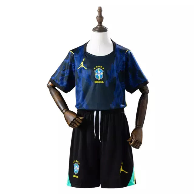 Kit Infantil Brasil II COPA 2026 Torcedor - Azul e Preto - foto adicional