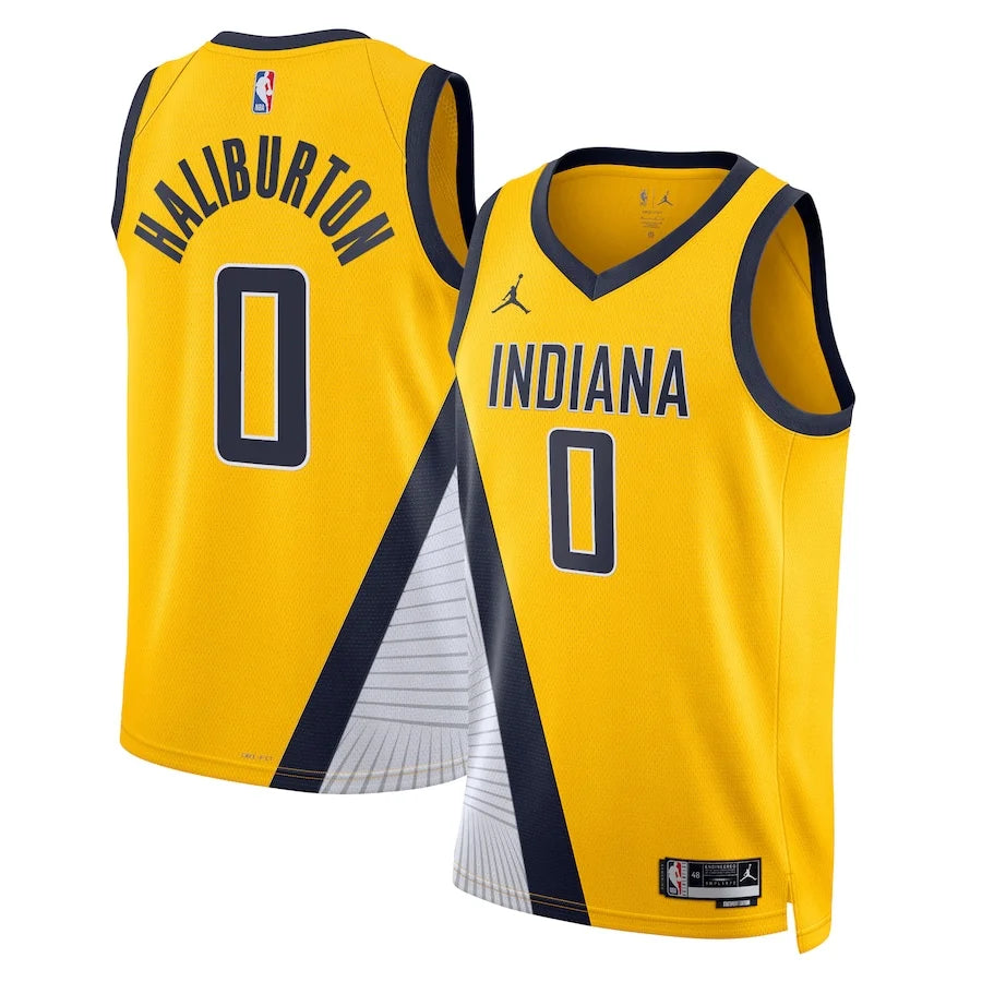 Regata NBA Indiana Pacers - Amarela - HALIBURTON 0