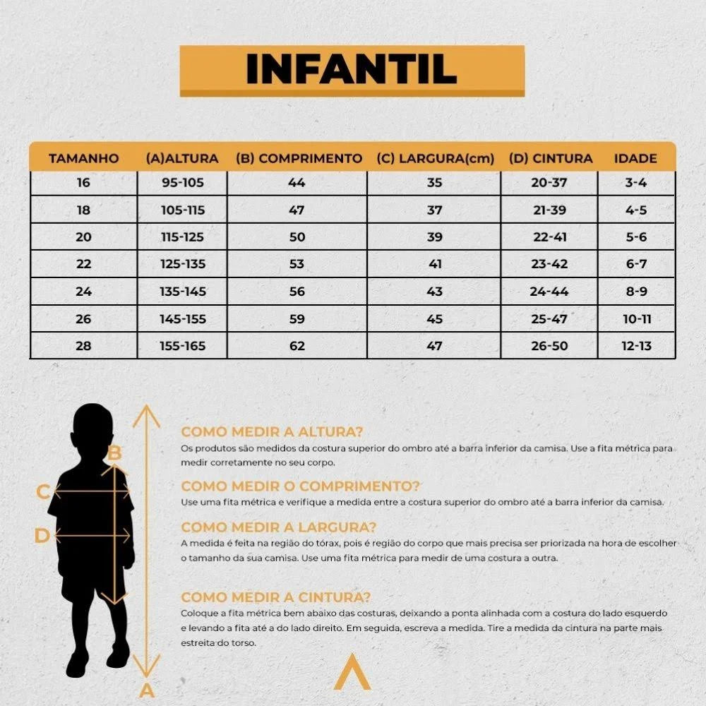 Kit Infantil Portugal COPA 2026 - Vermelho - foto adicional