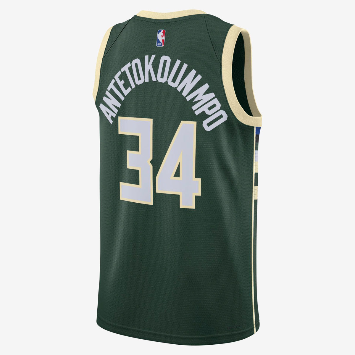 Regata NBA Milwaukee Bucks - Verde - ANTETOKOUNMPO 34
