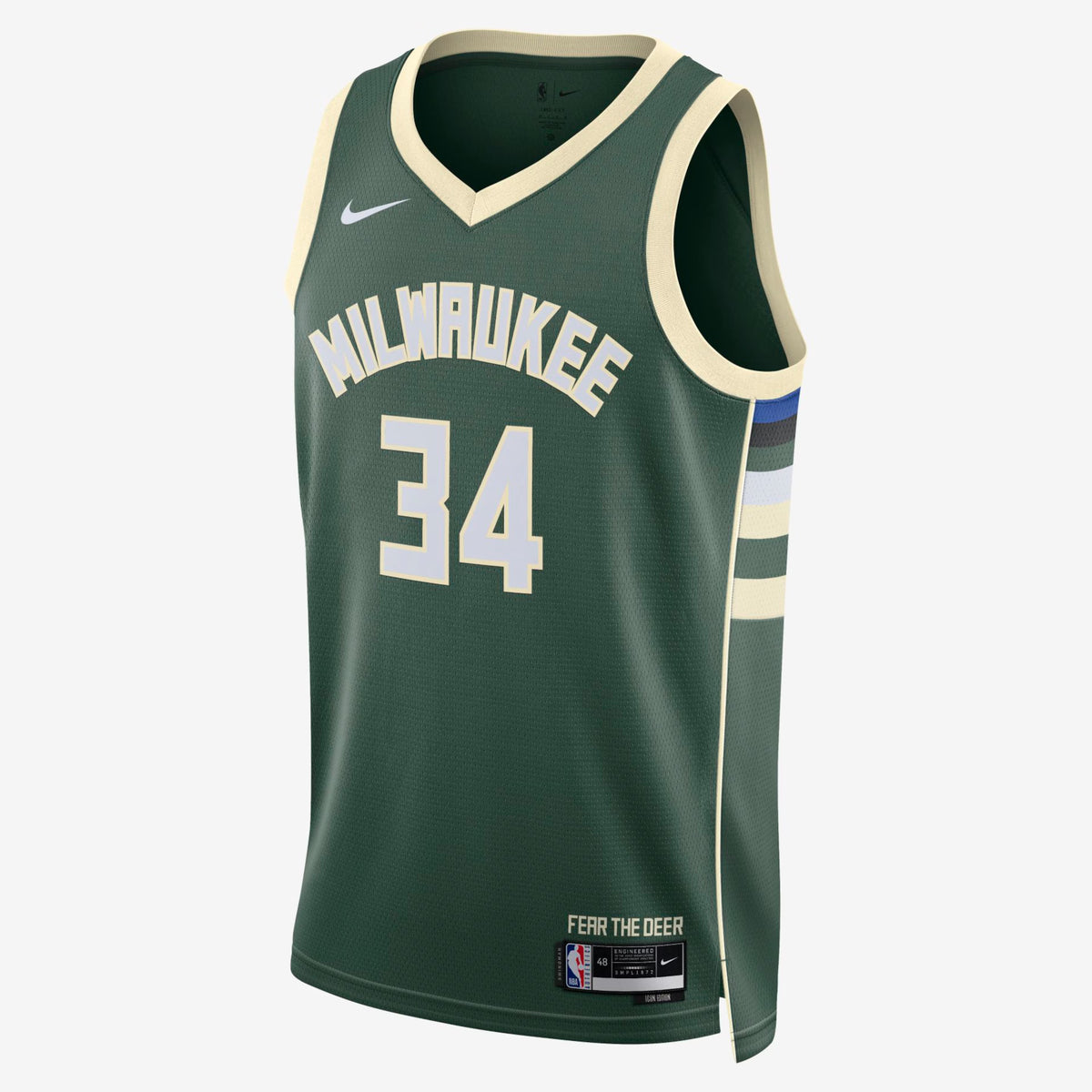 Regata NBA Milwaukee Bucks - Verde - ANTETOKOUNMPO 34