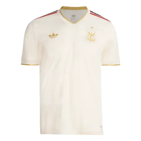 Camisa Flamengo Torcedor III - Temporada 25/26 - Bege