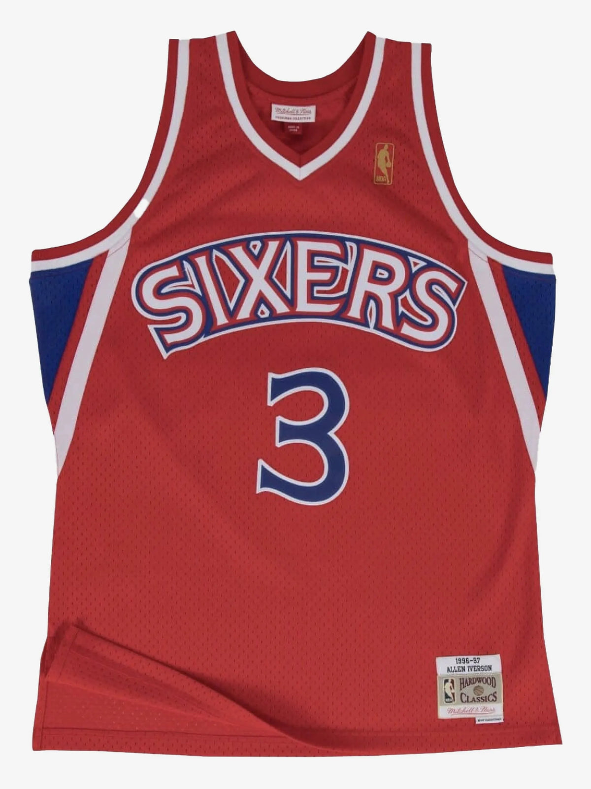Regata NBA Philadelphia 76ers - Vermelha - IVERSON 3