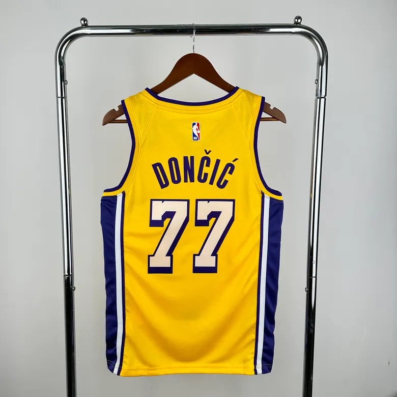 Regata NBA Los Angeles Lakers - Amarela - LUKA DONČIĆ 77