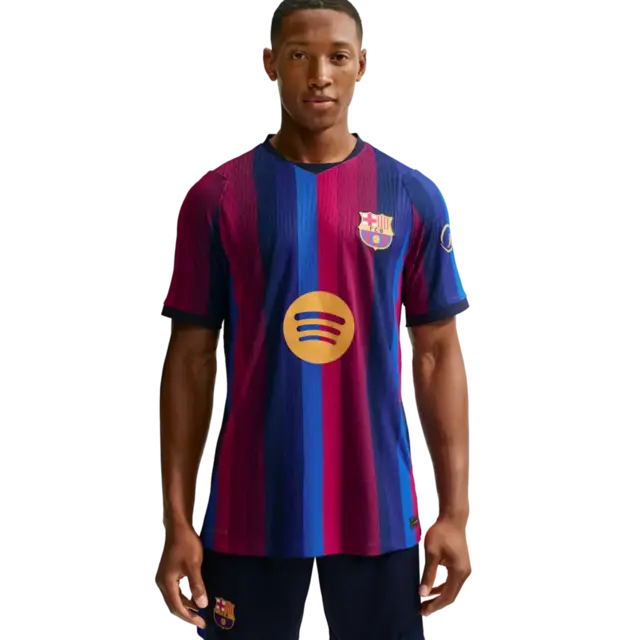 Camisa Barcelona I 26/27 Jogador Masculina - Azul e Grená