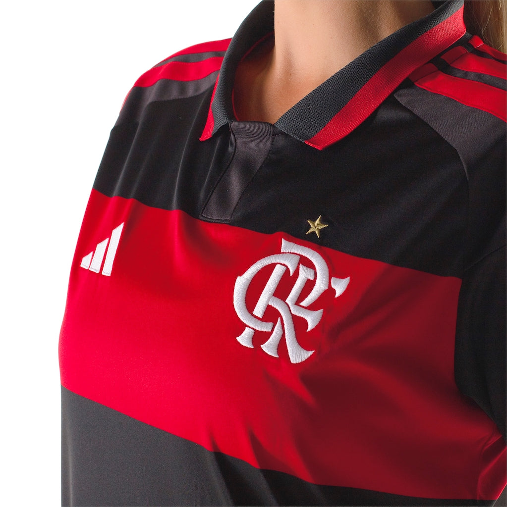 Camisa Feminina Flamengo I 26/27 Torcedor - Rubro Negra