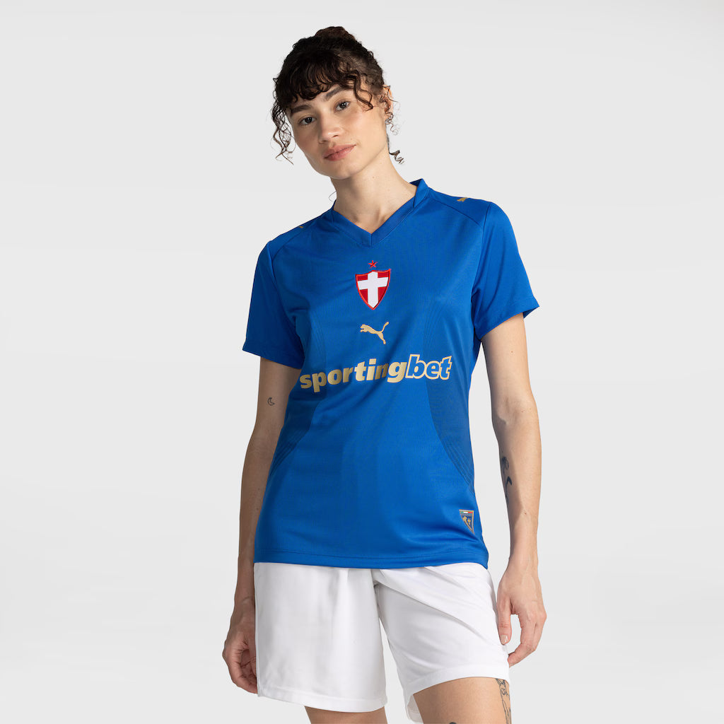 Camisa Feminina Palmeiras Torcedor - 26/27 - Azul - SportingBet