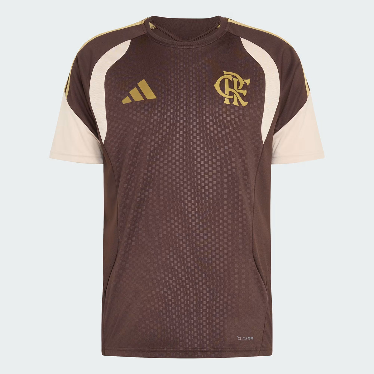 Camisa Treino Flamengo 26/27 Torcedor Masculina - Marrom Escuro