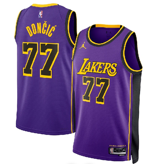 Regata NBA Los Angeles Lakers - Roxa - LUKA DONČIĆ 77