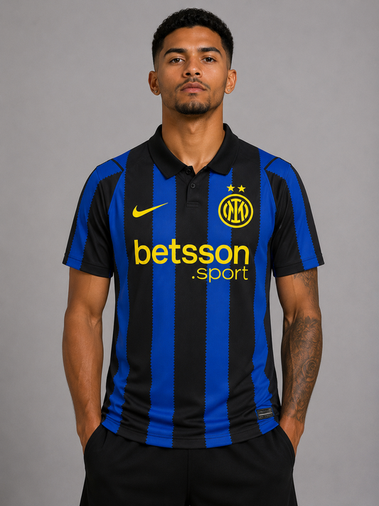 Camisa Inter De Milão I 26/27 Jogador Masculina - Listrada