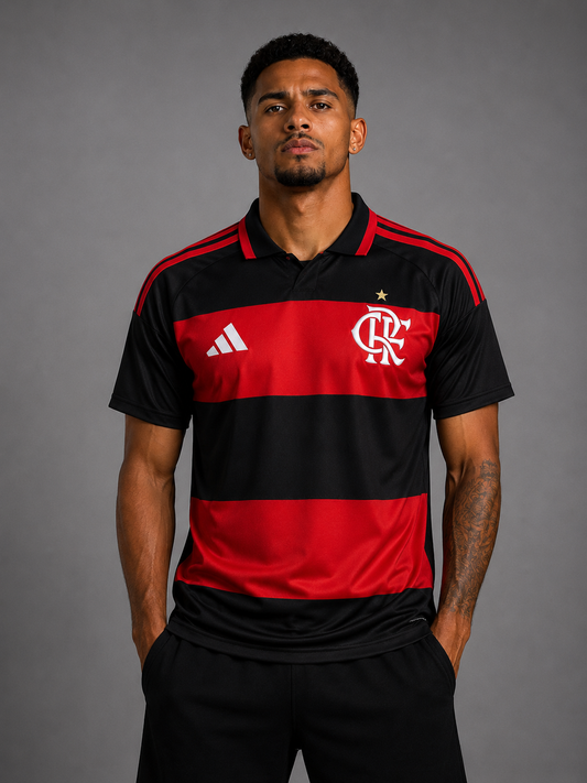 Camisa Flamengo I 26/27 Torcedor - Rubro Negra
