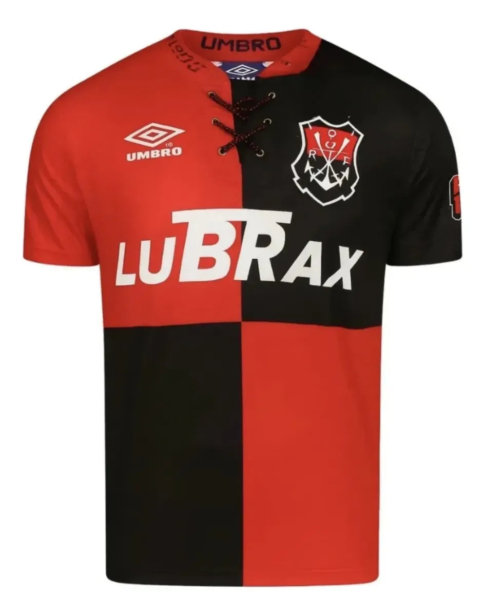 Camisa Flamengo 1995 Retrô Centenário Masculina - Rubro Negra
