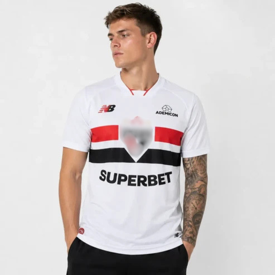 Camisa do São Paulino I 26/27 New Balance Torcedor - Branca