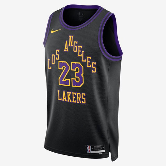 Regata NBA Los Angeles Lakers - Preta - JAMES 23