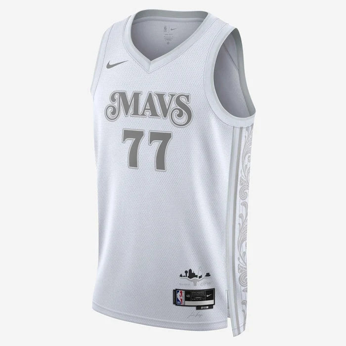 Regata NBA Dallas Mavericks - Branca - LUKA DONČIĆ 77