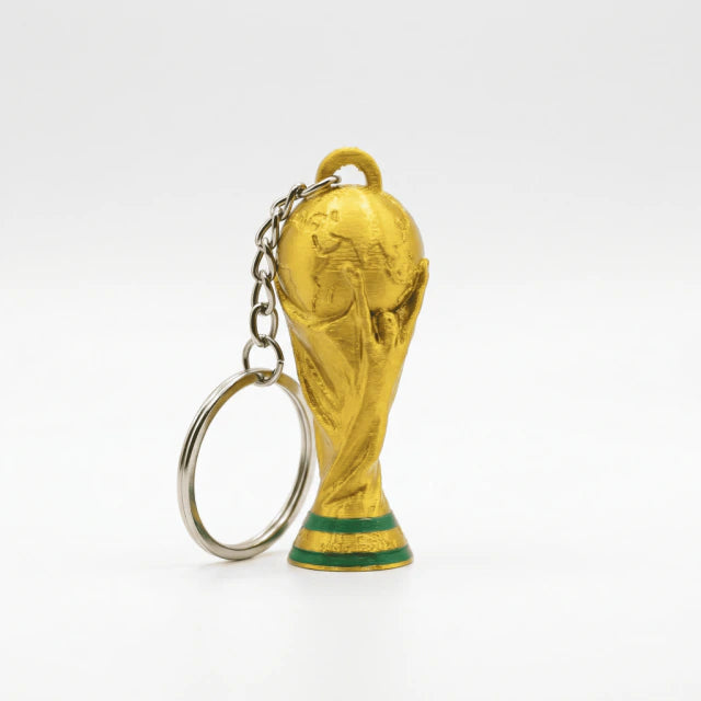 Chaveiro Metal Clubes - Colorido - Taça Copa do Mundo