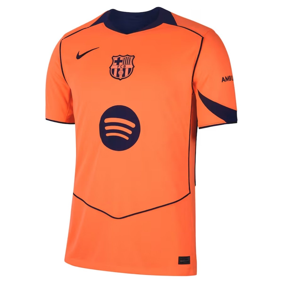 Camisa Barcelona TOTAL 90  Masculina - Laranja