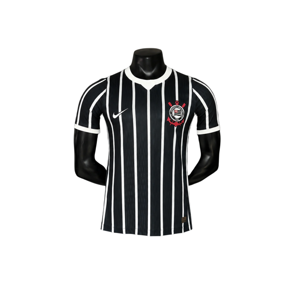 Camisa Corinthians II 26/27 - Jogador Masculina - Preta- INVASÃO