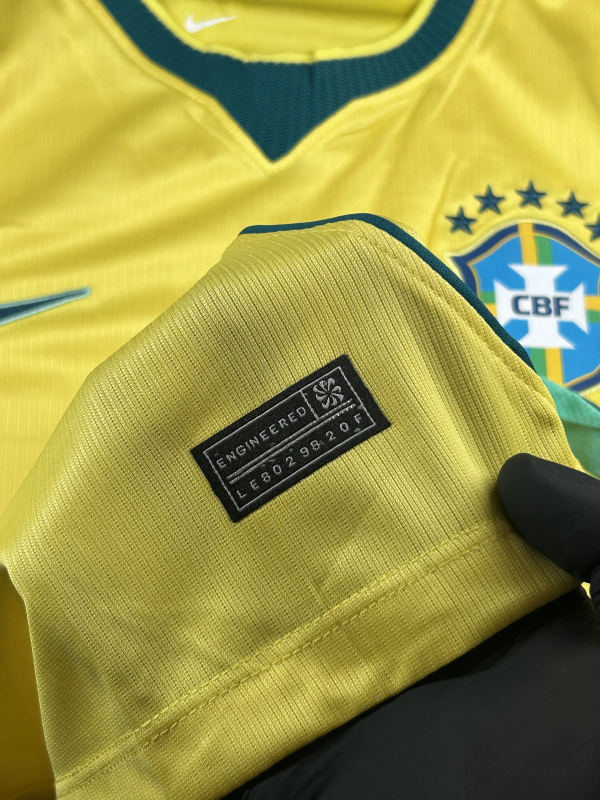 Camisa Torcedor Seleção Brasil Amarela I 26/27 - manga