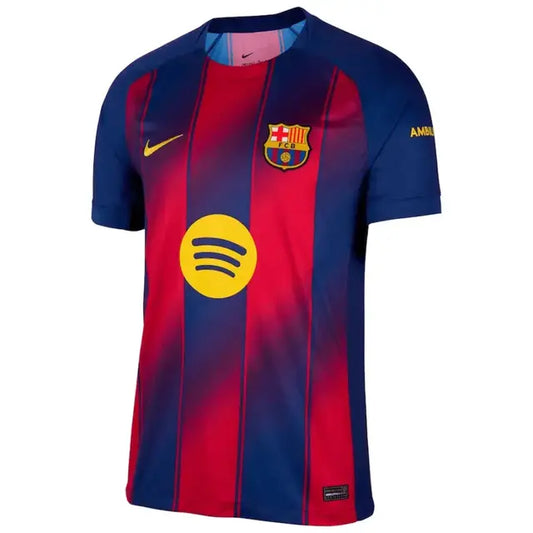 Camisa Barcelona I 25/26 Torcedor Masculina - Azul e Grená
