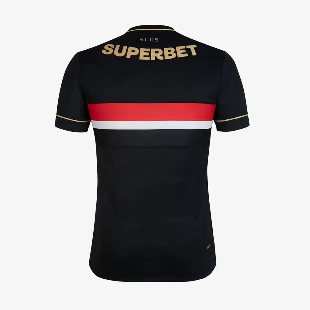 Camisa do São Paulo III 25/26 New Balance Torcedor - Preta