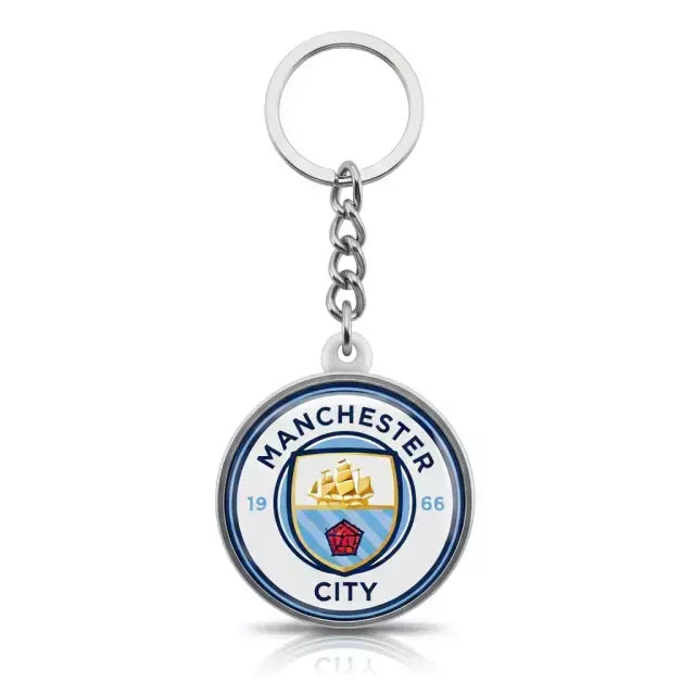 Chaveiro Metal Clubes - Colorido - Manchester City