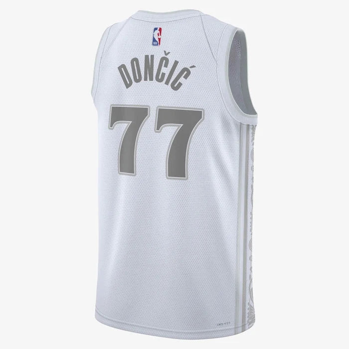 Regata NBA Dallas Mavericks - Branca - LUKA DONČIĆ 77