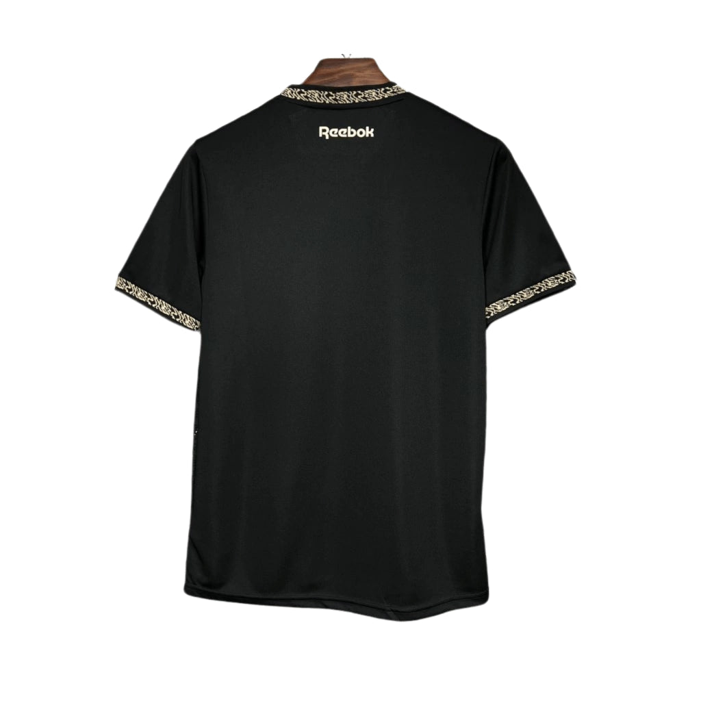 Camisa Botafogo II 24/25 - Torcedor Reebok Masculina - Preta (PATCH CAMPEÃO LIBERTADORES 2024)