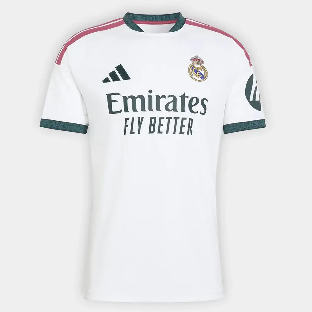 Camisa Real Madrid Home 26/27 s/n Torcedor Adidas Masculina - Branco