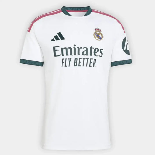 Camisa Real Madrid Home 26/27 s/n Torcedor Adidas Masculina - Branco