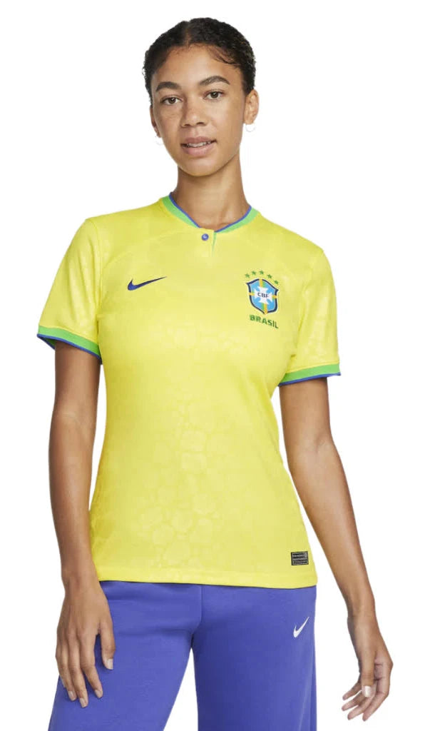 Camisa Brasil 2022 Amarela - Feminina - Torcedor