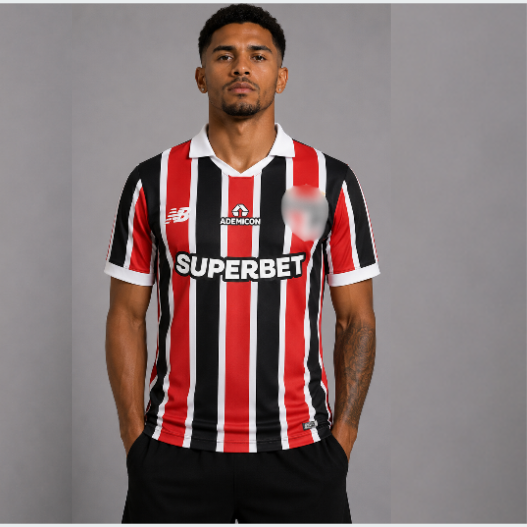 Camisa do São Paulino iI 26/27 New Balance Torcedor - Listrada
