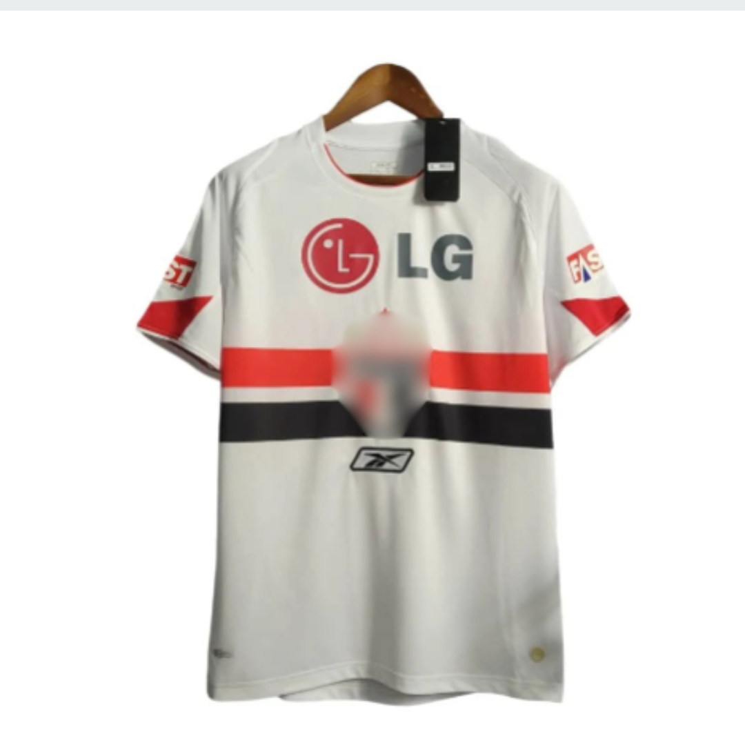 Camisa Retrô São Paulino 2006 - Home - Branca - Reebook