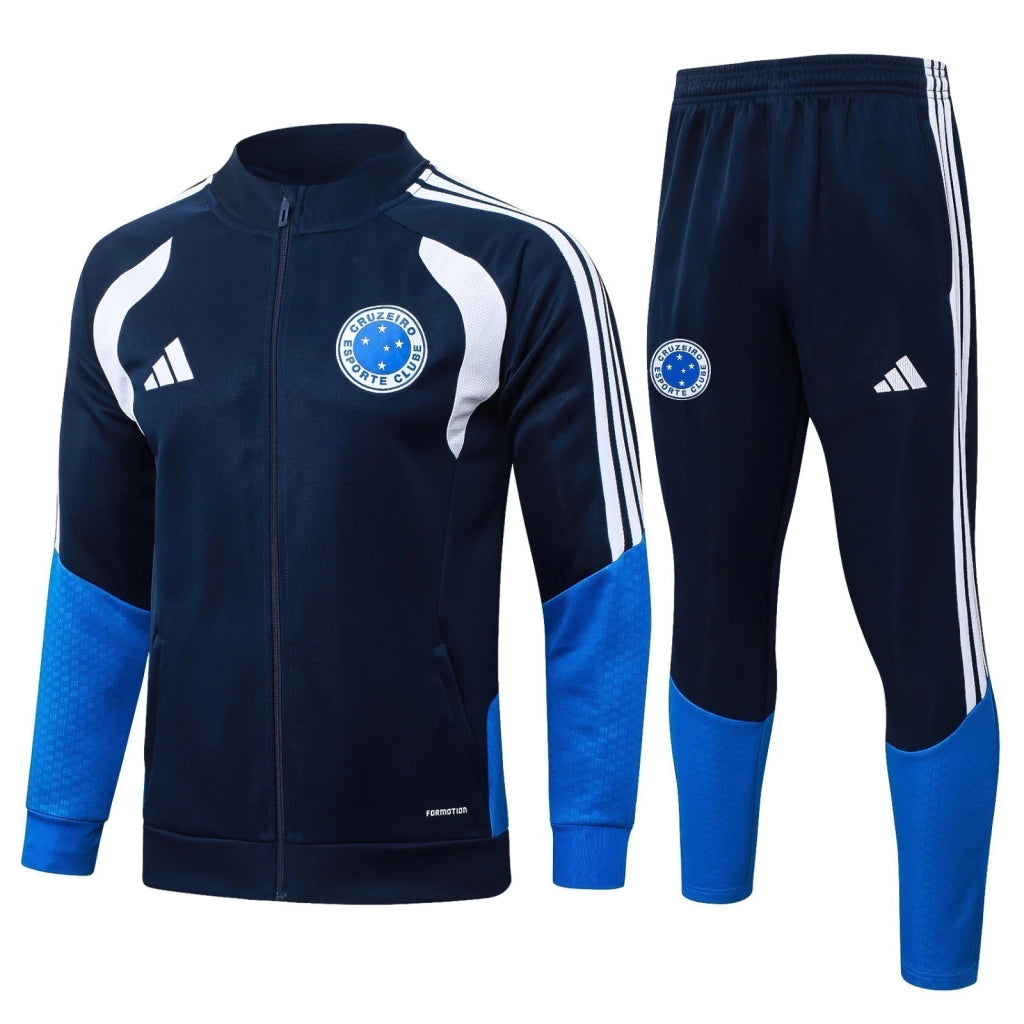 Jaqueta Treino Cruzeiro 2026/27 Masculina - Azul Escuro